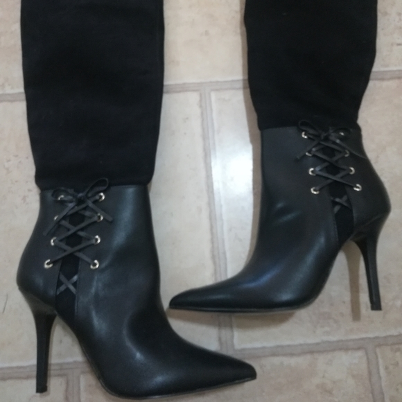 NWOT!! Sexy Nine West black boots! - Picture 1 of 6